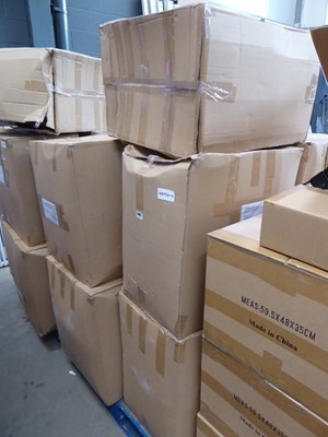 Lot 4261 - Pallet containing a qty of rattan pet beds