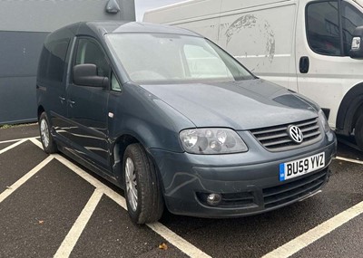 Lot 4002 - (BU59 YVZ) 2009 Volkswagen Caddy C20 Nav TDI...