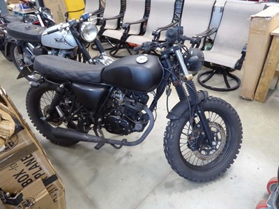Lot 4012 - (LE18 NHG) 2018 Mutt Mongrel 125 motorbike in...