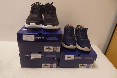 Lot 3445 - x3 Sketchers trainers