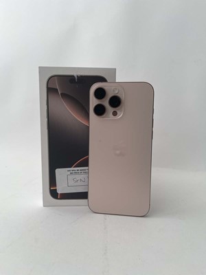 Lot Apple iPhone 16 Pro Max, 256GB, Desert...