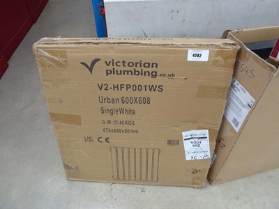 Lot 4282 - Victoria Plumbing Urban 600 x 608 wall hung...