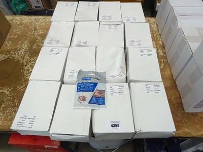 Lot 4359 - Norton Expert Pre-paint dust cloth 16 boxes of...