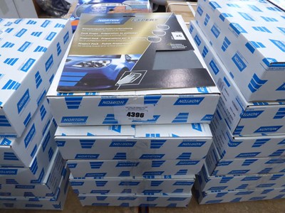 Lot 4396 - Norton Expert 6 pack sand paper for laquer...
