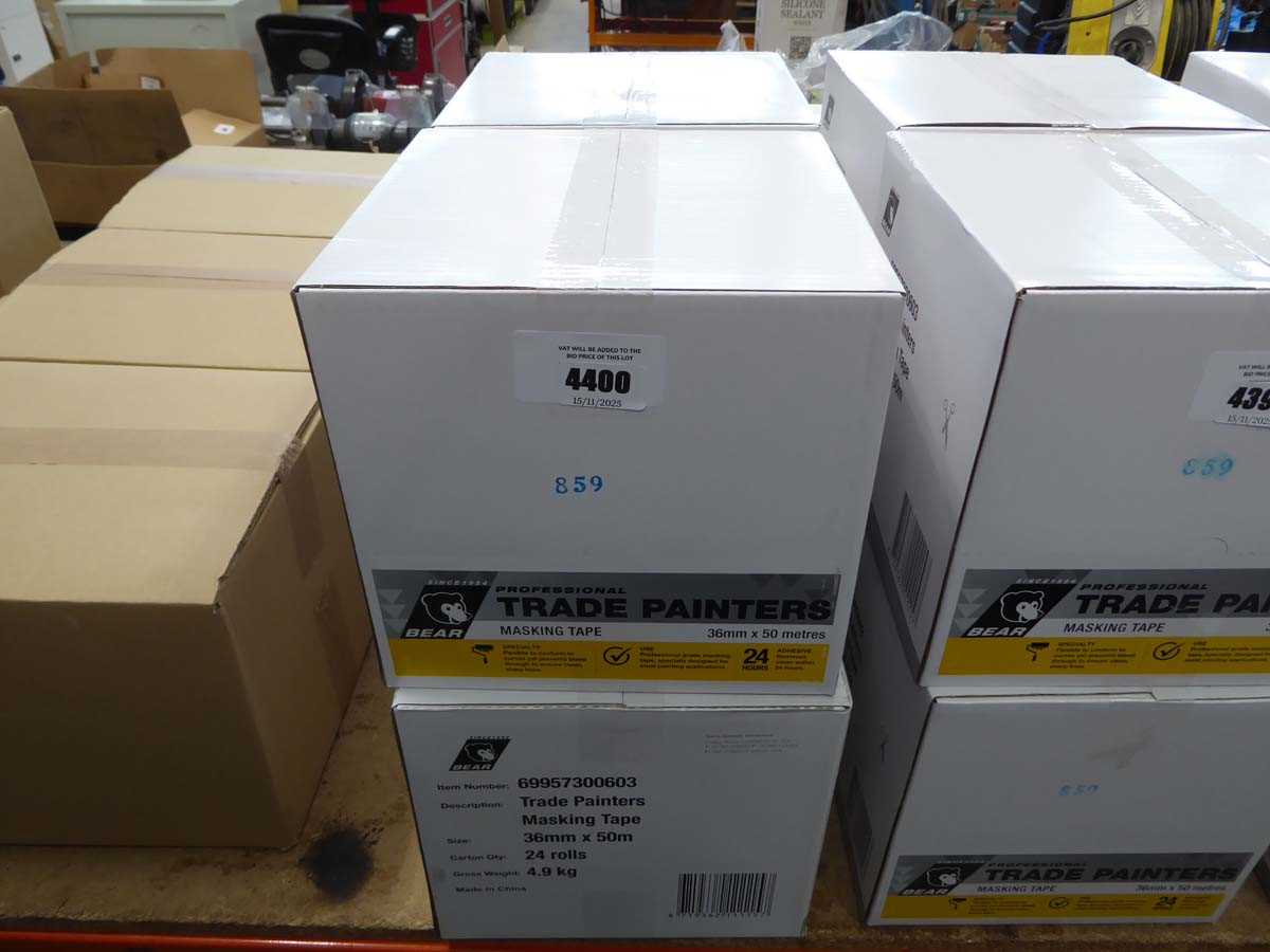 Lot 4400 - Bare Professional trade painters masking tape...