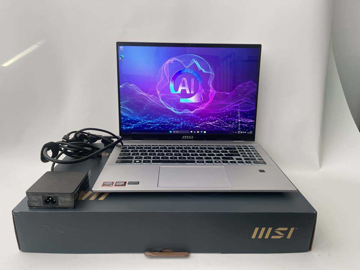 Lot MSI Prestige A16 AI+ A3HMG laptop, AMD Ryzen...