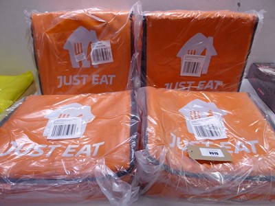 Lot 3515 - 4 Just Eat XL hot food bags