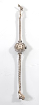 Lot 445 - A white metal and diamond set Vertex cocktail...