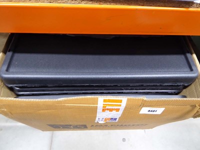 Lot 4481 - Quantity of lidded plastic storage boxes