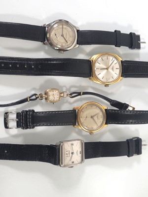 Lot 454 - A collection of five various Longines...