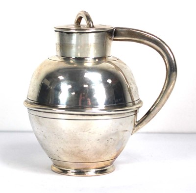 Lot 335 - An Edwardian silver 'Guernsey Creamer', maker...