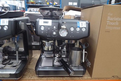 Lot 3007 - Unboxed Sage Barista Express Impress coffee...