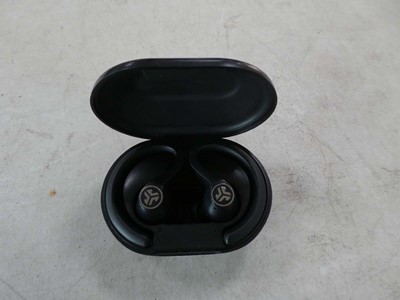 Lot 2147 - Pair of JLab earbuds in a charging case