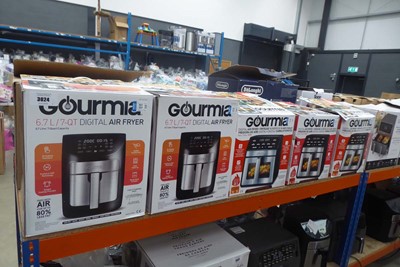 Lot 3024 - 5 Gourmia digital air fryers