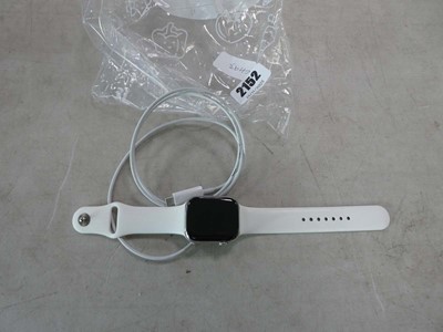 Lot 2152 - Unboxed Apple watch WR50M 44mm stainless steel...