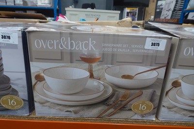 Lot 3075 - Over & Back dinnerware set