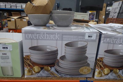 Lot 3077 - Over & Back dinnerware set