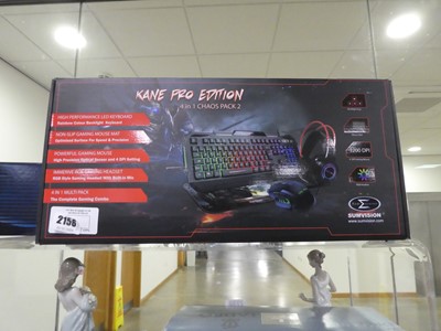 Lot 2156 - Boxed Kane Pro edition 4 in 1 chaos pack...