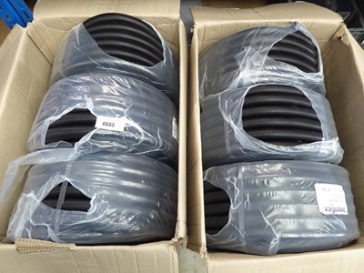 Lot 4603 - 8 rolls 25meter Premflex flexible conduit