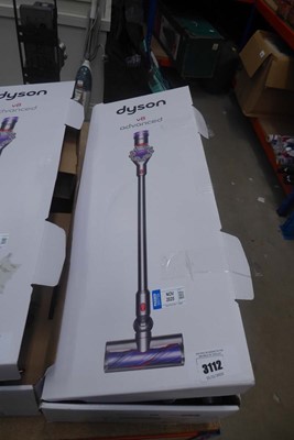 Lot 3112 - Handheld Dyson V8 Advance with pole, head,...
