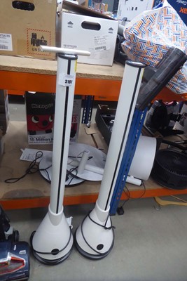 Lot 3161 - Two three in one Vybra fans