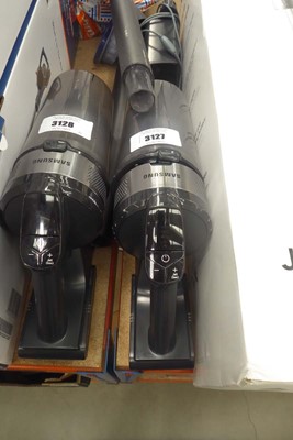 Lot 3127 - Handheld Samsung Jet 75e cordless vacuum...