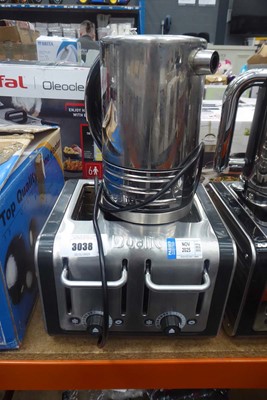 Lot 3038 - Dualit 4 slice toaster, plus kettle
