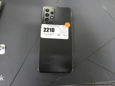 Lot 2210 - Samsung A52SG mobile phone, model no. SMA526U,...