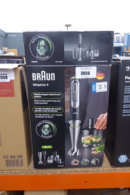 Lot 3059 - Braun Multiquick 9 hand blender