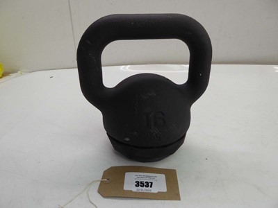 Lot 3537 - 16kg kettlebell