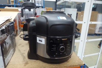 Lot 3066 - Unboxed Ninja pressure cooker, plus Bosch kettle