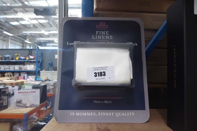 Lot 3183 - Two packs of two luxury mulberry silk pillowcases