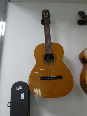 Lot 2222 - Goya 6 string acoustic guitar with case