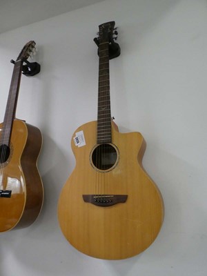 Lot 2225 - Faith 6 string electro acoustic guitar