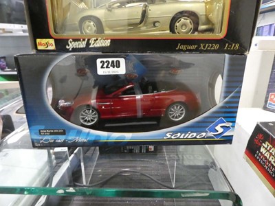 Lot 2240 - Boxed Solido diecast model Aston Martin DB9 2004