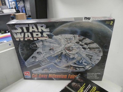 Lot 2242 - Star Wars cut away Millennium Falcon, boxed