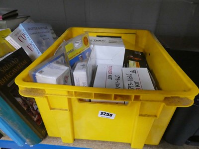 Lot 2258 - Selection of printer toner cartridges