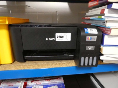 Lot 2259 - Unboxed Epson EcoTank E2118 printer
