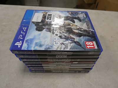 Lot 2276 - 8 PlayStation 4 games including Just Cause 4,...