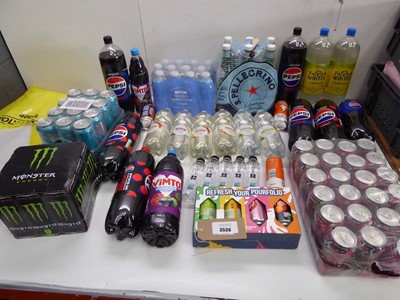 Lot 3539 - Monster Energy Drinks, Pepsi, Lemonade, Vimto,...