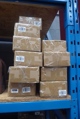 Lot 3209 - 10 natural pine Christmas garlands