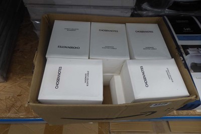 Lot 3228 - Box of Chosen Notes handmade scented candles
