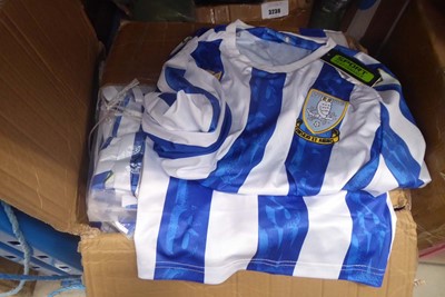 Lot 3238 - Box of sport performance football shirts