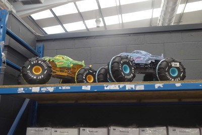 Lot 3274 - 2 Hot Wheels monster trucks