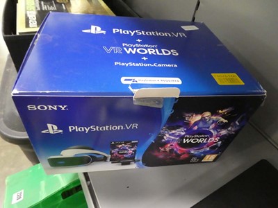 Lot 2305 - PlayStation VR headset. Boxed