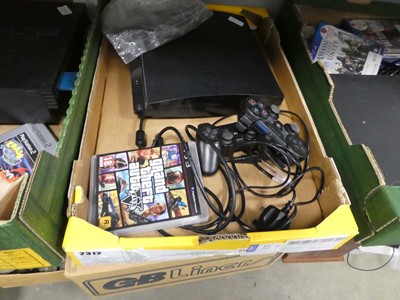 Lot 2312 - PlayStation 3 with two controllers and a copy...