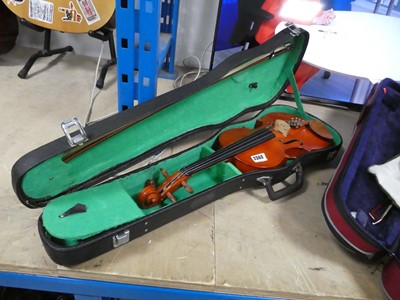 Lot 2390 - Violin in case