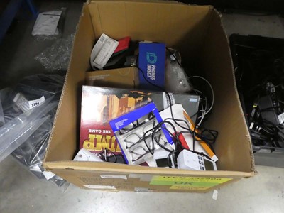Lot 2393 - Box containing various items to include...