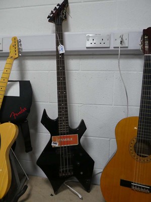 Lot 2462 - BC Rich 4 string bass guitar in black