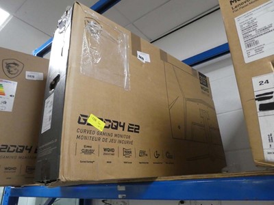 Lot 2475 - MSI G32CQ4E2 31.5" gaming monitor, boxed